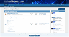 Desktop Screenshot of nationaalcomputerforum.nl